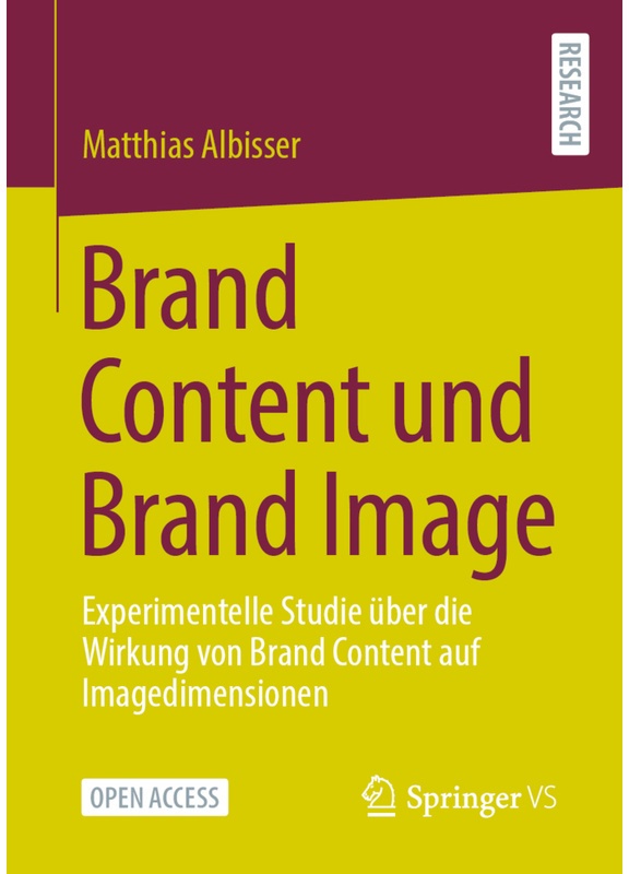 Brand Content Und Brand Image - Matthias Albisser  Kartoniert (TB)