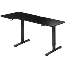 Juskys Schreibtisch Office Stand - Schwarz