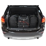 KJUST Dedizierte Kofferraumtaschen 4 stk kompatibel mit BMW X1 PHEV F48 2020 -