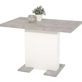 Möbel Boss Britt 110-150 x 76 x 69 cm grau/weiß