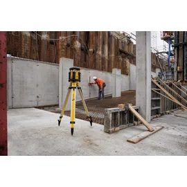 Stabila Rotationslaser LAR 350, 9-teiliges Set, Receiver, Baustativ und Nivellierlatte