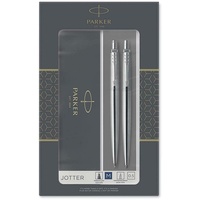 Parker Jotter Duo-Geschenkset mit Kugelschreiber Druckbleistift (0,5 mm) |