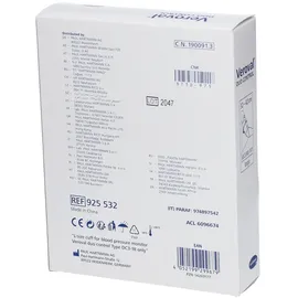 Hartmann VEROVAL Duo Control Oberarm-Blutdruckmessgerät, Größe Large, blau