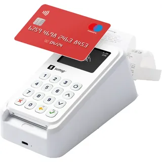 SumUp 3G+WIFI Bezahlterminal weiß, Payment Kit inkl. Bondrucker
