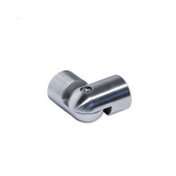 Edelstahlverbinder flexible Winkel für Holzhandlauf 42mm Ø