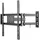 goobay 49744 Wandhalterung neigbar, (schwenkbar 32 bis 55 Zoll ausziehbar und vollbeweglich für Fernseher von 55“ bis 35Kg max. VESA 400x400, schwarz