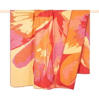 PAD Wolldecke PAD "Flower", pink, B:150cm L:200cm, Wohndecken, Made