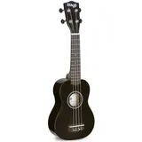 Stagg 25019931 US-NIGHT Soprano Ukulele mit Tasche schwarz