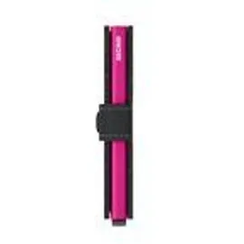 Secrid Miniwallet Matte Damen Kartenetui schwarz & fuchsia