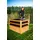 Westmann Premium Holz Hochbeet XXL 124 x 90,5 x 73 cm Natur