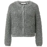 Comma, Strickjacke mit Knopfleiste, Anthrazit, 36