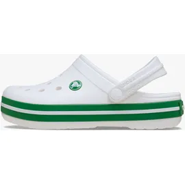 Crocs Crocband Clog Kids White/Green Ivy 20,5