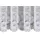 WECKBRODT Gardine WECKBRODT "Rostock", weiß, B:200cm H:135cm, Jacquard, Polyester, Gardinen, Gardine, Jacquard, strukturiert, Allover, Motiv, Bordüre, nach Maß, Store