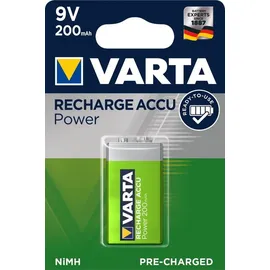 Varta Recharge Accu Power 9V 200 mAh