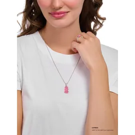 Thomas Sabo Goldbär Anhänger pink Silber PE967-052-9