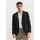 Bugatti Sakko "Jersey-Artikel", Herren, Gr. 54, schwarz (390, marine), 65% Polyester, 24% Viskose, 8% Polyamid, 3% Elasthan, unifarben, regular fit, Sakkos Sakko, mit Stretch Funktion