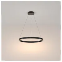 Maytoni LED Pendelleuchte, Hängelampe Pendellampe Esstischleuchte höhenverstellbar LED Ring