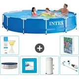 Frame Pool Rund - 366x76 Cm - 7-teilig  S9