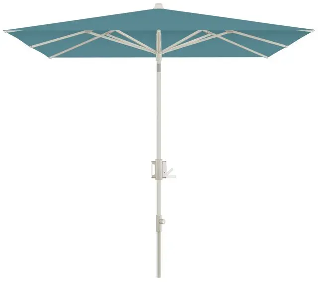 Knirps Marktschirm Apoll Shell 240 x cm Aluminium Blau Lagoon