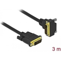 DeLock 85895 DVI-Kabel 3 m DVI-D Schwarz