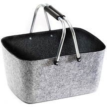 Kobolo Einkaufskorb FOLDGRAY42 in grau - Gr.: onesize