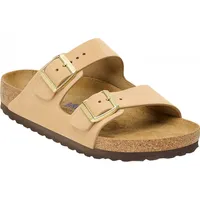 Birkenstock Arizona Weichbettung Nubukleder Damen Pantolette