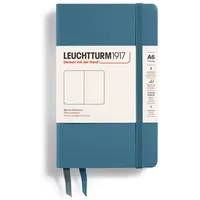 Leuchtturm1917 Notizbuch Pocket (A6), Hardcover, 187 nummerierte Seiten, Stone