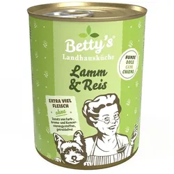 Hunde Nassfutter Betty's Landhausküche Lamm & Reis