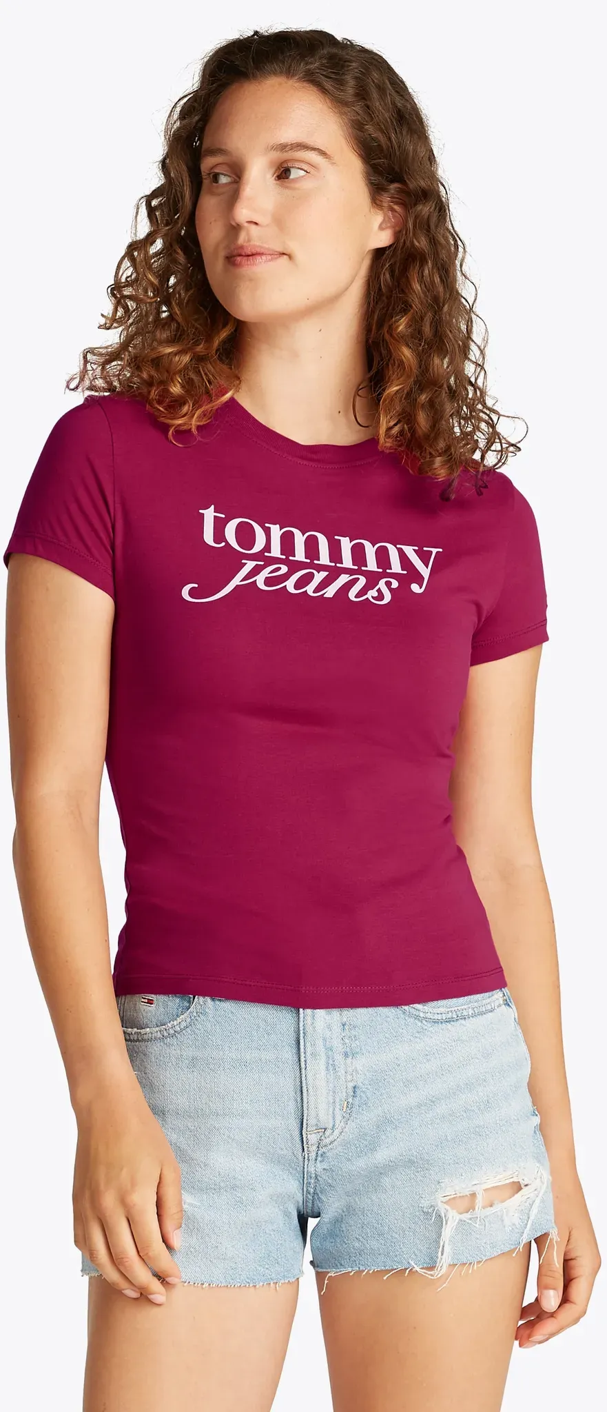 Rundhalsshirt TOMMY JEANS CURVE 