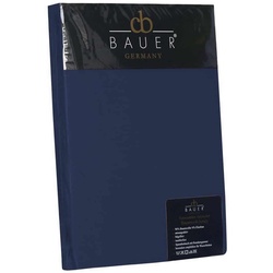 Curt Bauer Jersey-Spannbetttuch - 140x200cm - 160x220cm	marine