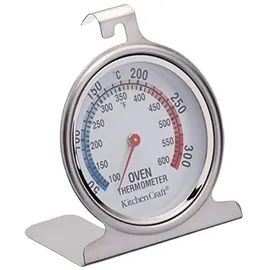KitchenCraft Backofenthermometer 6,5 x 8 cm Silber