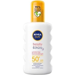 NIVEA NIVEA SUN Sensitiv Sofort-Schutz Anti-Sonnenallergie Spray LSF 50 Sonnenschutz 200 ml