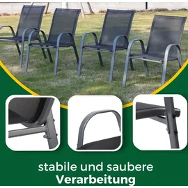 Albatros Kuba Gartenstühle 2er Set