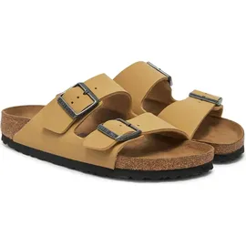 Birkenstock Arizona Birko-Flor Nubuk schmal latte cream 37