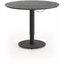 Niehoff Bartisch Ben Ø90 cm höhenverstellbar Graphit/Schwarz