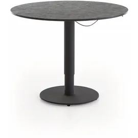 Niehoff Bartisch Ben Ø90 cm höhenverstellbar Graphit/Schwarz