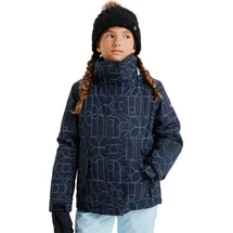 Roxy Jetty Jacke - True Black Bobby Line - 12 Jahre