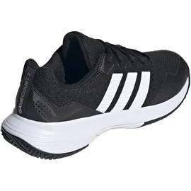 adidas Gamecourt 2 Core Black/Ftwr White/Silver Met 45 1/3