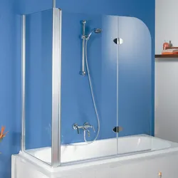 HSK Exklusiv Seitenwand zu Badewannenaufsatz 70 x 140 cm 416070-01-50, Duschkabinen, aluminium silber matt
