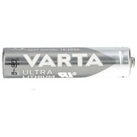 Varta 5x Varta Professional Lithium Micro Batterie 2er Blister AAA