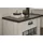 furn.design Nachtschrank Stove 60 x 61 x 39 cm Weiß