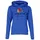 FRUIT OF THE LOOM Kapuzensweatshirt Vintage-Logo Blau 2XL
