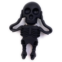 H-Customs Skelett Skull Kopf ab in Schwarz USB Stick 32 GB USB 3.0