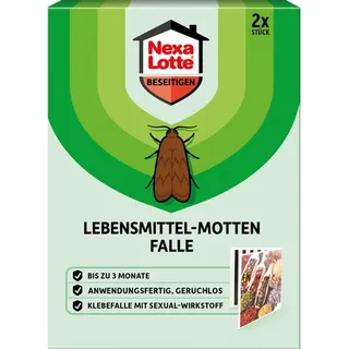 Nexa Lotte® Mottenschutz Lebensmittel weiß, 2 St.