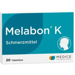 Melabon K bei Kopfschmerzen und Zahnschmerzen