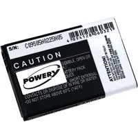 Powery Akku für Humantechnik Sydney, 3,7V, Li-Ion