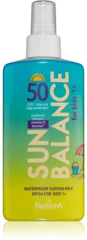 Farmona Sun Balance schützende Sonnenmilch für Kinder SPF 50 150 ml