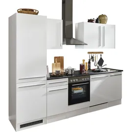 BASIC by Balculina Küchenzeile Jazz 280 cm weiß