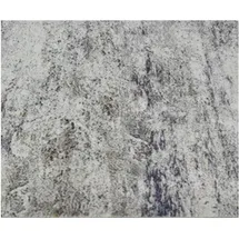 vidaXL Küchenteppich Waschbar Beton 60x300 cm Samt