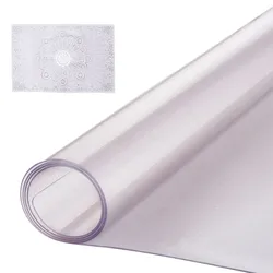 VEVOR PVC-Tischschutz Tischdecke Tischfolie 914x1524mm Schreibtischschutz 1,5mm